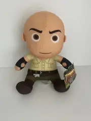 Jumanji Professor Bravestone Dwayne The Rock Johnson Plush 27cm