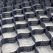 Garden Retaining Wall Grid Stabilizer Geocell Ground Grid Paver Gravel Stabilizer Grid, 2 Inch Honeycomb Geogrid Mud Control Grids for RV Driveway Paths Patios,Easy to Cut(3x10 m/10x33 ft)