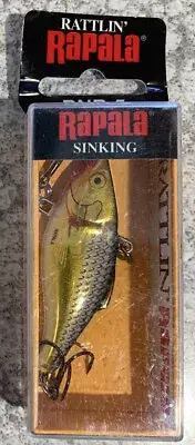 Rapala RNR-5 Rattlin Rap Silver Gold