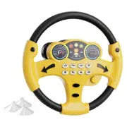 Round Steering Wheel Toy Gift Car Driving Simulated Toy for Boy Infant Baby