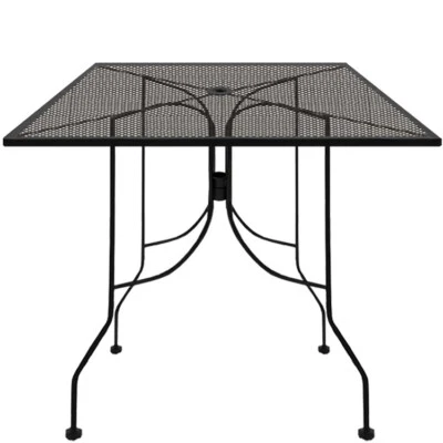 Wholesale Outdoor Metal Grid Chair Table Barstool for Cafe Restaurant