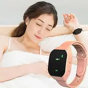 Sleep Aid Wristband Watch Instrument Microcurrent Holding Sleep Aid Instrument Sleep Aid Device Instrument for Adult Anxiety Relief Device Improve Deep Sleep,Pink