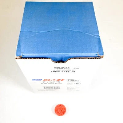 Norton 13920 1? Quick-Change Discs (Box of 100)
