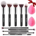 BEAKEY Makeup Brushes Set, Professional Foundation Eyeshadow Concealer Blush ...