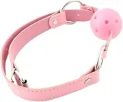 LoveSex Mouth Breathable Ball Gag Harness Restraints Adult Products Pink