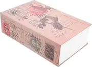 SEWACC Creative Book Safe Box with Combination Lock Decorative Piggy Bank Book Shaped Money Pot for Home Office Capacity Coin Holder with Antitheft Protection Stylish Hidden Storage