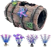 Fish Tank Decorations Resin Rock,Aquarium Decorations Betta Fish Tank Accessories Ornaments for Sleeping Resting Hiding Playing Breeding