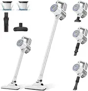 [VersLife] S6PRO Cordless Vacuum Cleaner Cordless Vacuum Cleaner Powerful 30kPa with 30 Minutes Battery Life 4 in 1 Vacuum Cleaner Broom Bagless for Pet Hair, Carpets, Floors