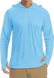 [Generic] Casual Sunscreen Mens Hoodies Long Sleeves Collarless Shirts Loose Fashion Sweaters New Plain Tops Training Sports