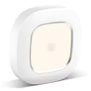 Motion Sensor Ceiling Light Battery Operated Motion Sensing 1PCS Warm White