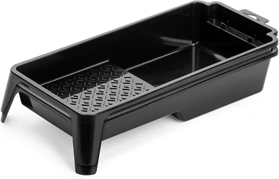 2 Pack Paint Tray 4 Inch Paint Roller Set Tray Deep Capacity Textured Ridge
