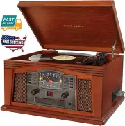 Audio Music Sound Lancaster Turntable Radio CD/Cassette Player Aux-in Bluetooth
