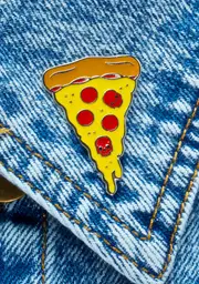 [Sourpuss Clothing] Pizza Enamel Pin