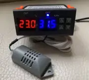 Humidity & Temperature Controller Control Greenhouse Incubator Greenery Moisture