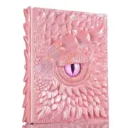 Dragon Secret Diary 3D Dragon Relief Engraving Book Retro Fantasy Diary Y4H9