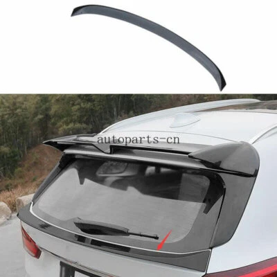 Fit For BMW X1 F48 2016-2021 Black ABS Mid Spoiler Tail Trunk Lip Wing Bar 1PCS (for: BMW)