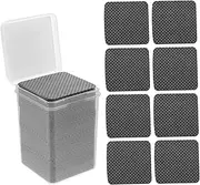 Generic 600pcs Nail Polish Remover Pads Polish Remover Kit Nail Polish Remover Pads for Home Salon Lint- Black 200 Sheets/Box * 3