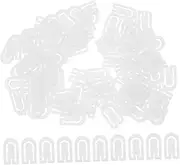 [LIFKOME] 100pcs Shirt Shaping Clips Clothes Fixing Tool for Men and Women Versatile Clips for Shirts Sleeves and Ties for Home Packing and Organization