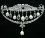4.0CT ROUND CUT LAB CREATED WOMEN'S CHRISTMAS SUIT BROOCH 14K SILVER GOLD PLATED