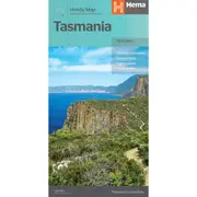 Hema Tasmania Handy Map - 11th Edition