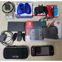 在飛比找蝦皮購物優惠-可改機版本Nintendo switch任天堂掌上遊戲機/電