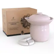Fermentation Crock Pot Jar 4L, Onggi Fermenting, Pickling, Kimchi & Sauerkraut