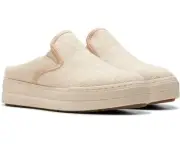 Clarks Cloudsteppers Audreigh Cove (Natural Textile) Women's Slippers 9.5 M NIB