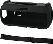 XBERSTAR Speaker Protective Cover for Bose SoundLink Max Speaker Silicone Case Cover Travel Carrying Cover with Shoulder Strap (Black)