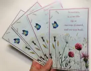 4 Cards American Greetings Encouragement Two Steps Forward & One Step Back