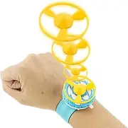 Keycraft Helicopter Slap Band Bracelet, Fun Flying Toy with Wristband, Press to Launch Disc, Colourful Design, Easy to Wear and Play, Ideal for Outdoor Activities and Imaginative Play, Ages 3+