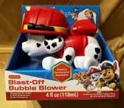 Paw Patrol MARSHALL Blast Off Bubble Blower Toy Nickelodeon