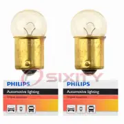 2 pc Philips Front Side Marker Light Bulbs for Mazda B1600 B1800 B2000 B2200 yj (for: Mazda)
