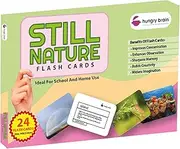 hungry brain Still Nature Flash Cards for Babies and Infants for Early Learning & Stimulation l 8 Months to 4 Years