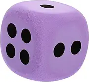 SUPVOX Large Eva Foam Dice Soft and Safe Six Sided Classroom Dice for Learning and Play for Games Outdoor Activities and Family Bonding Fun