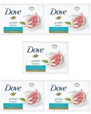 5x DOVE Go Fresh Restore Beauty Cream Bar Twin bar 90g (10 Bars Total)