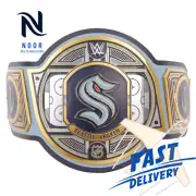 SEATTLE KRAKEN WORLD HEAVYWEIGHT WRESTLING CHAMPIONSHIP REPLICA TITLE BELT