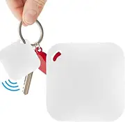 Tomedeks 1 x Apple Key Finder, Air Tag Alternative, Key Finder, Smart Tag with Apple Find My App (iOS Only) for Keys/Suitcase/Luggage, White, multicoloured, A
