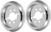 Didiseaon 2Pcs Gas Cooktop Knob Base Durable Construction with Electroplated Finish Smooth Operation for Control Compatible with Various Gas Grills and Stoves