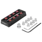 100mm/3.94" Telescope Rail Bar Vixen Style Dovetail Mounting Plate, with M6 1...