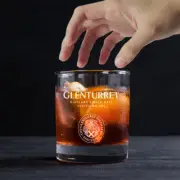 Custom Engraved Glenturret Whiskey Glass – 11 oz Standard Rocks Glass