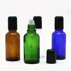 5ml-100ml Glass Roll on Bottles Roller Ball Perfume Essential Oils Aromatherapy