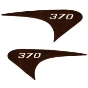 Chaparral Boat Hard Top Decals 14.00956 | 370 Signature Stickers (2PC)