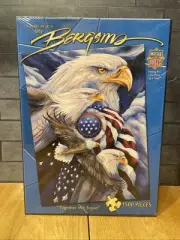 Master Pieces Puzzle Eagle Flag Patriot "Together We Stand" 1500 Pc NEW Sealed