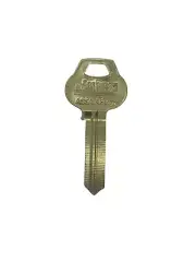 Corbin Russwin N8-6PIN-10 Single Section Standard Bow Key Blanks, Nickel Plated