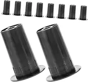 NOLITOY 10pcs Speaker Port Tube Durable Subwoofer Accessories for Enhanced Bass Response and Improved Sound Compatible with Various Speaker Brands and Audio Setups