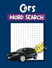 Cars Word Search Puzzle: Word Search Puzzles Books for Adults