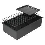 Abey Piazza DBL Bowl - Black Pearl