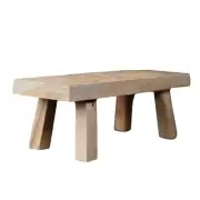 Cliff Cypress Wood Ornaments Toddler Foot Wooden Stool Rustic Step