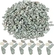 MOBUTOFU Natural Limestone Micro Landscape Stones Bag for Fish Tank Decor Sand Table Railway Garden Decoration for DIY Scenery Basing and Walkway Enhancements
