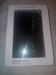 Rebecca Minkoff Regan Phone Wallet Black Gold Hardware New in box Strap Clutch